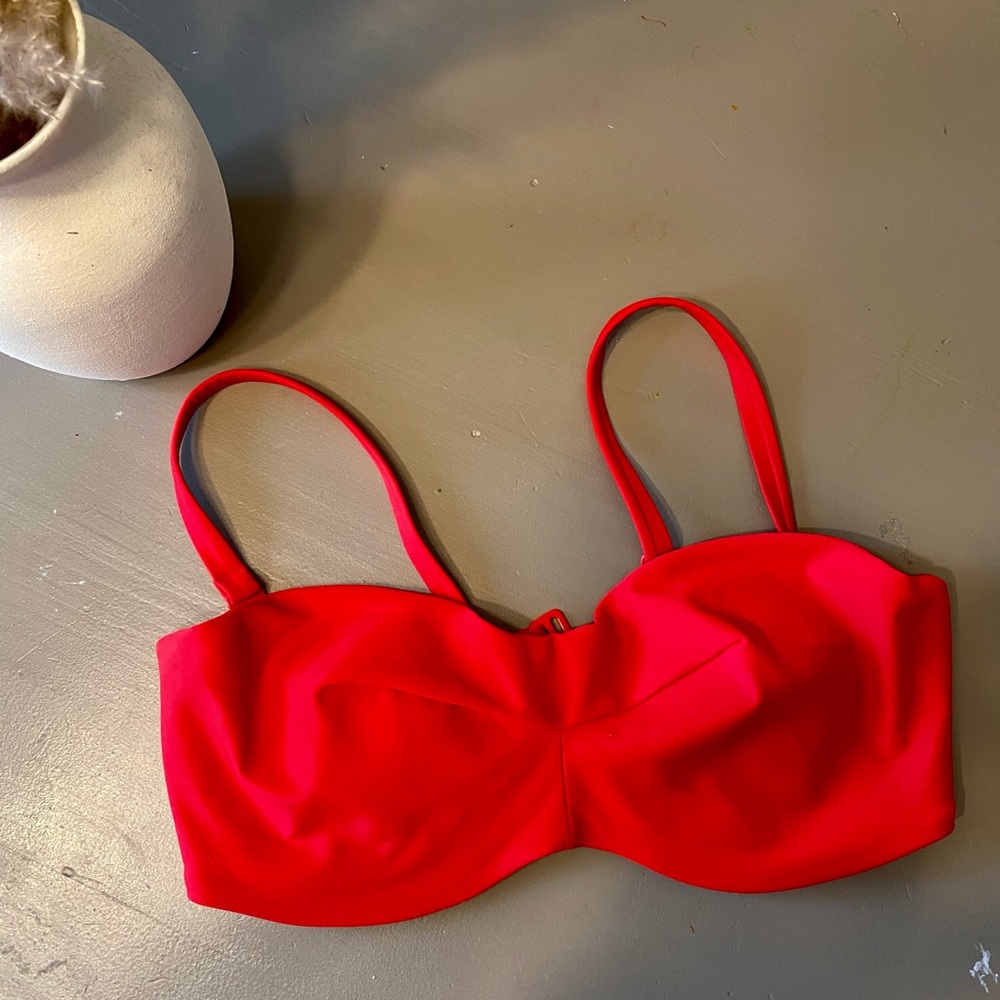 Old Navy Red Swim Top